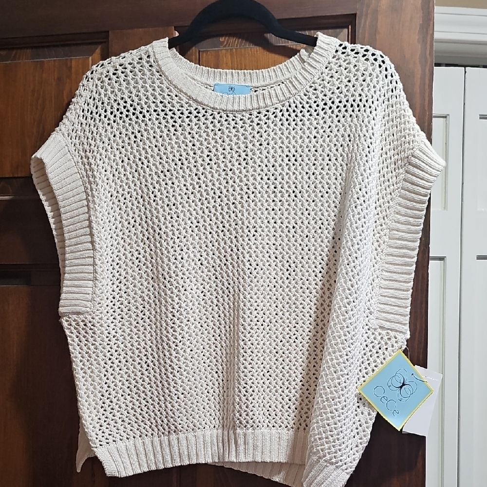 New Womens Cece Sweater Top Size XL